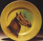 Handel Ware Plate with Horse