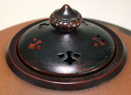 Handel Heat Cap with Fleur De Lis