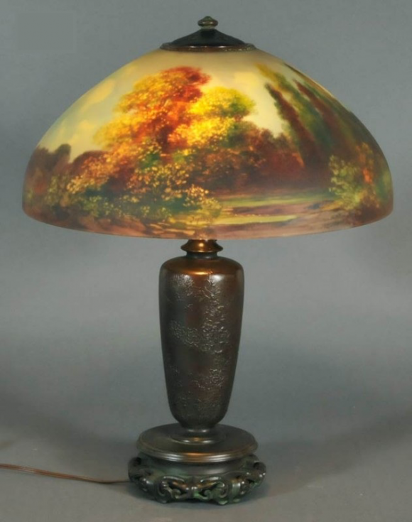 Handel Lamp # 7111 | Value & Appraisal Handel Lamp # 7111 | Value & Appraisal