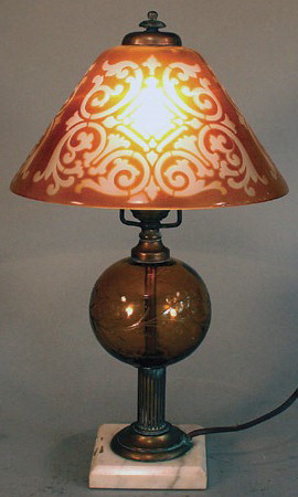 Handel Lamp # 7296 | Value & Appraisal Handel Lamp # 7296 | Value & Appraisal