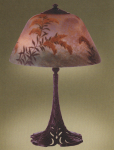 Handel Lamp with Wheat Stalks