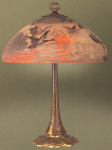 Handel Lamp with Mallard Ducks