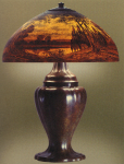 Handel Lamp with Dry Pond