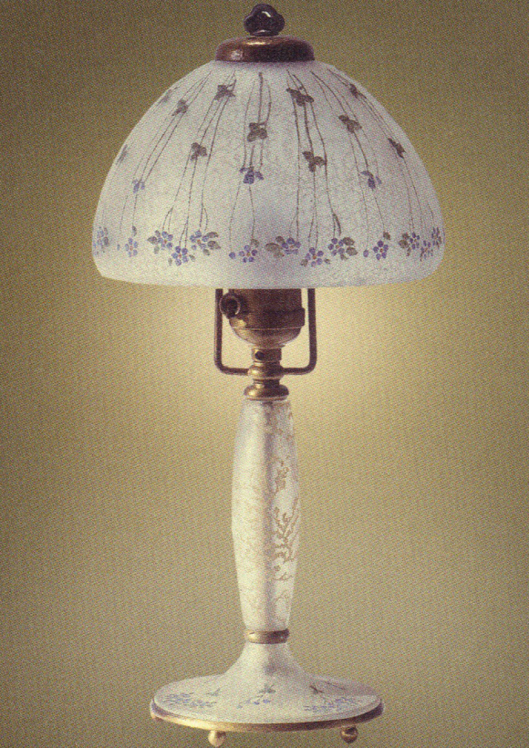 Handel Lamp with Lavender