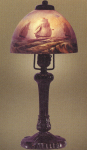 Handel Lamp with Sailboats