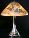 Handel Lamp with Oak Leaves and Acorns