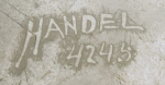 Handel Vase Mark with Vase Number