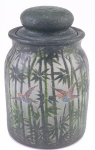 Not Numbered - Handel Jar with Flying Birds