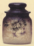 4205 - Handel Jar with Pine Tree Leaves