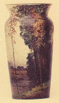 4208 - Handel Vase with Ducks and Trees