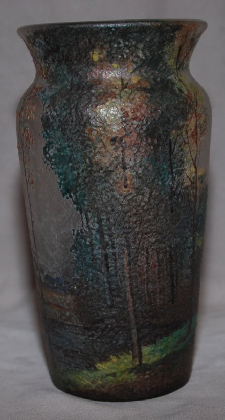 4209 – Handel Vase with Forest Scene