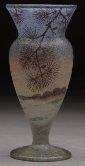 4215 – Handel Vase with Pine Trees