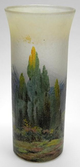 4221 – Handel Vase with Cedar Furs