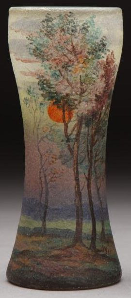 4222 – Handel Vase with Sun and Trees